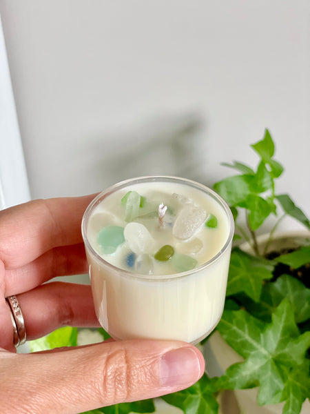 Preorder - Sea Glass Mermaid Candle ~ Spa Tealight