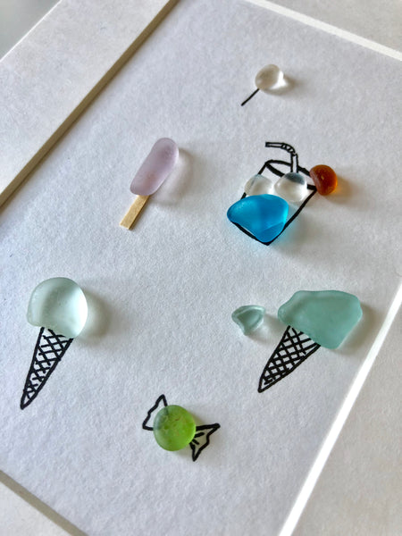 Sweet Treats Seaglass Art