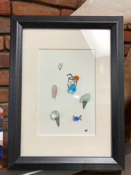 Sweet Treats Seaglass Art