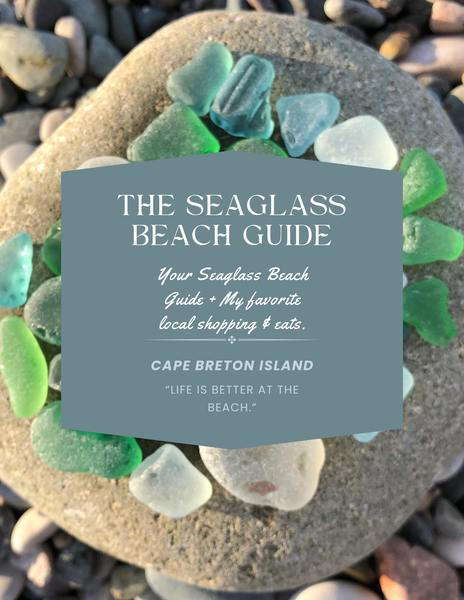 Cape Breton Island, Nova Scotia Seaglass Beach Guide Where to Find Seaglass on Cape Breton Island