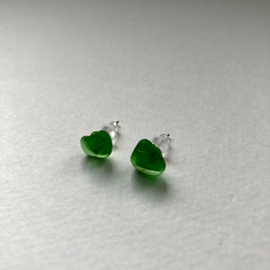 Tiny Seaglass Stud Earrings