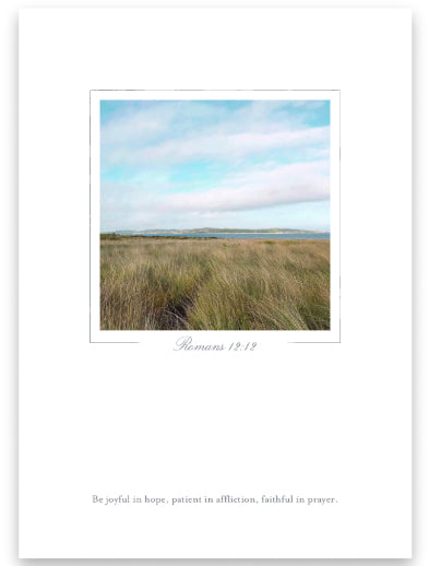 Canada Coastline - Love & Faith  - 5x7 Matte Premium Cardstock Print