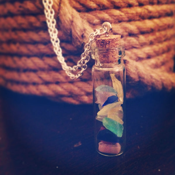 Seaglass  Treasure  Necklace