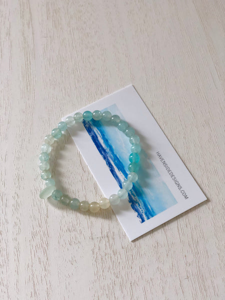 Island Paradise Sea Glass Bracelet