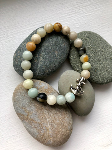 Anchor Bead Bracelet