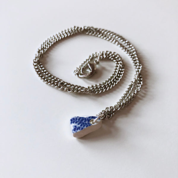 Scottish Sea Pottery Choker Style Necklace
